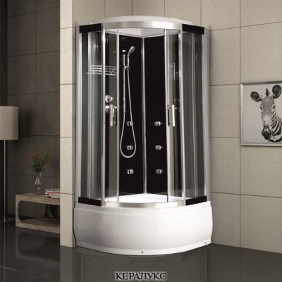 Хидромасажна кабина LILY ICSH 8179B NEW EASY ASSEMBLE, с пара, 90х90х215см