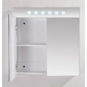 Огледален ПВЦ шкаф  ICMC 4650-60смLED