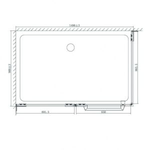 Душ кабина ICL 2603R "ДЕЛИАНА"