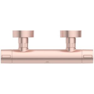 Смесител за душ с ТЕРМОСТАТ CERATHERM ALU+ Ideal Standart, цвят розе