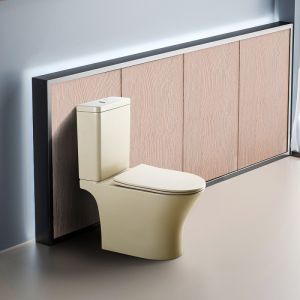 Моноблок бежов МАТ 7937 BEIGE Rimless, задно оттичане